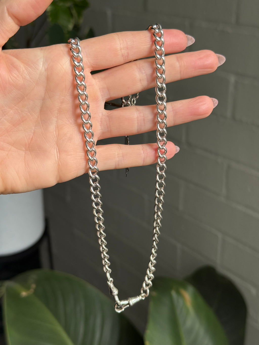 Solid Antique Albert Watch Chain