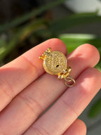 Open Clock Charm