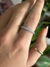 Load image into Gallery viewer, Half Eternity Diamond Band
