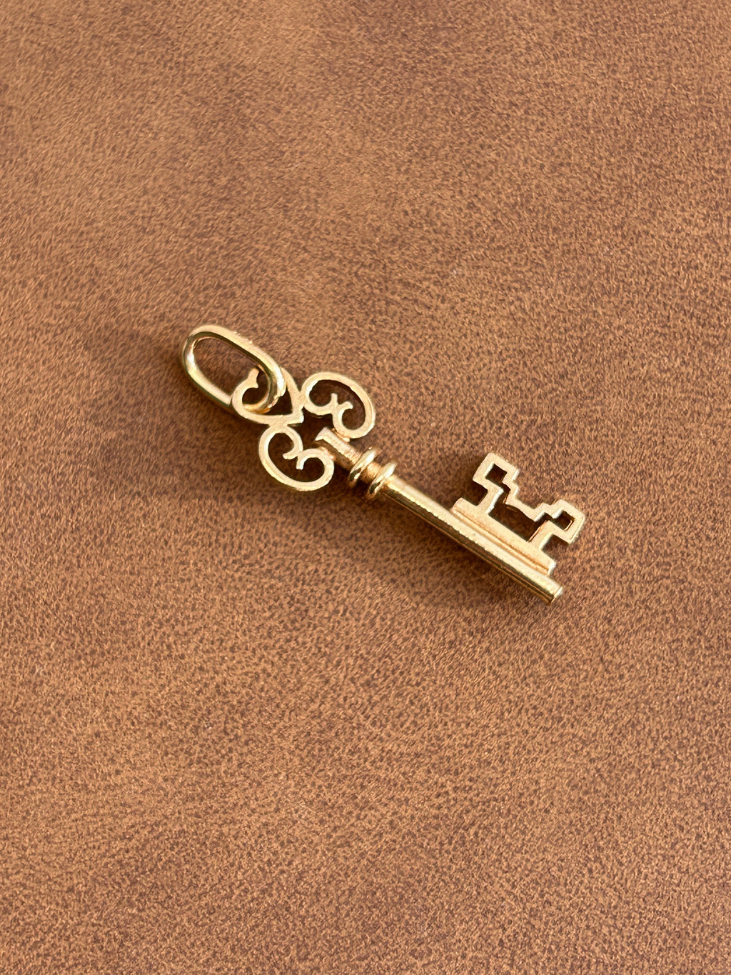 Key Heart Charm