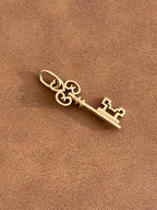 Key Heart Charm