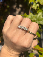 Diamond Cluster Ring