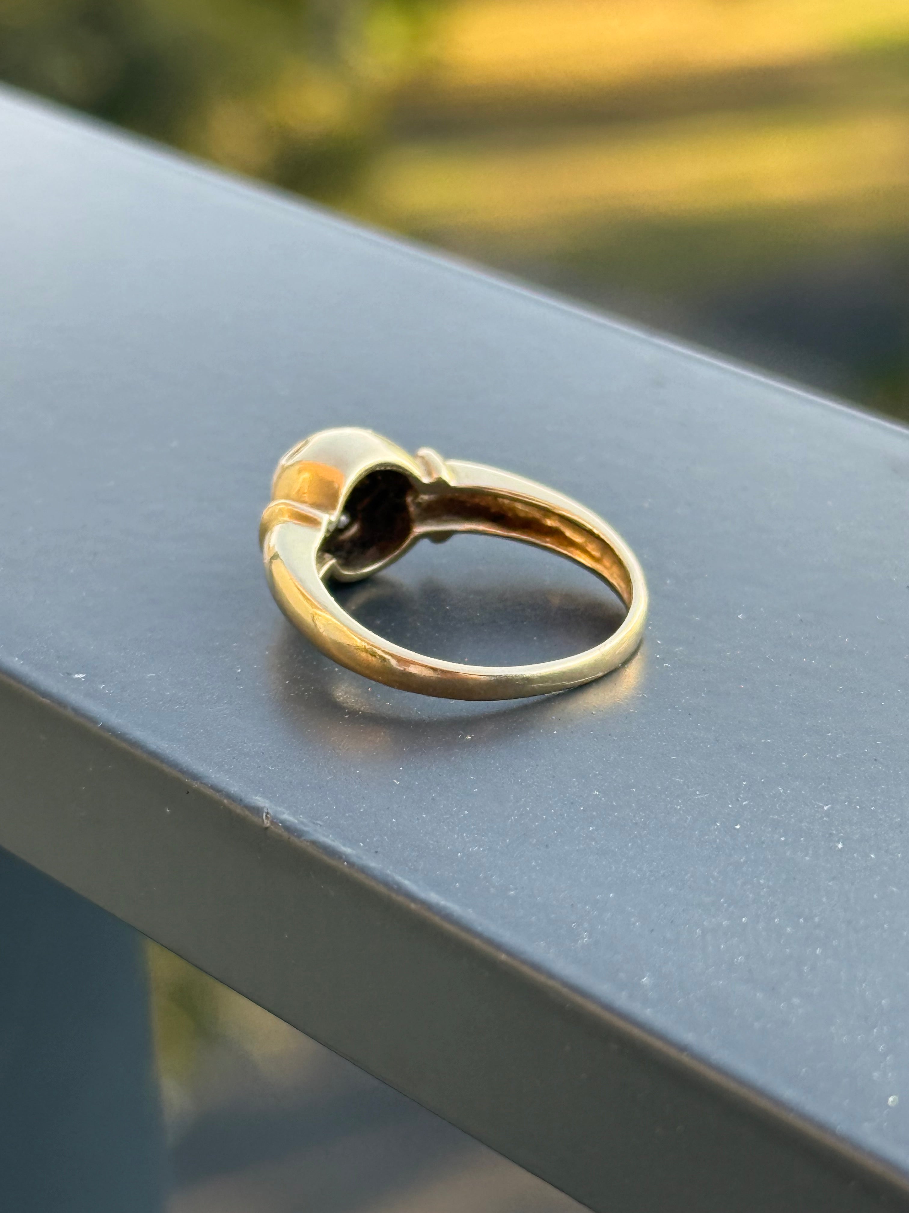 Diamond Ball Ring