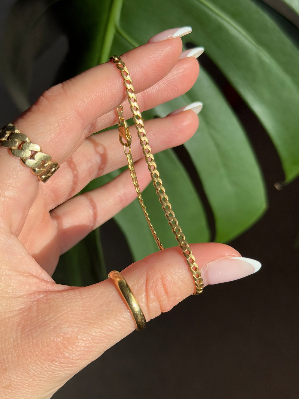 Solid Flat Dainty Curb