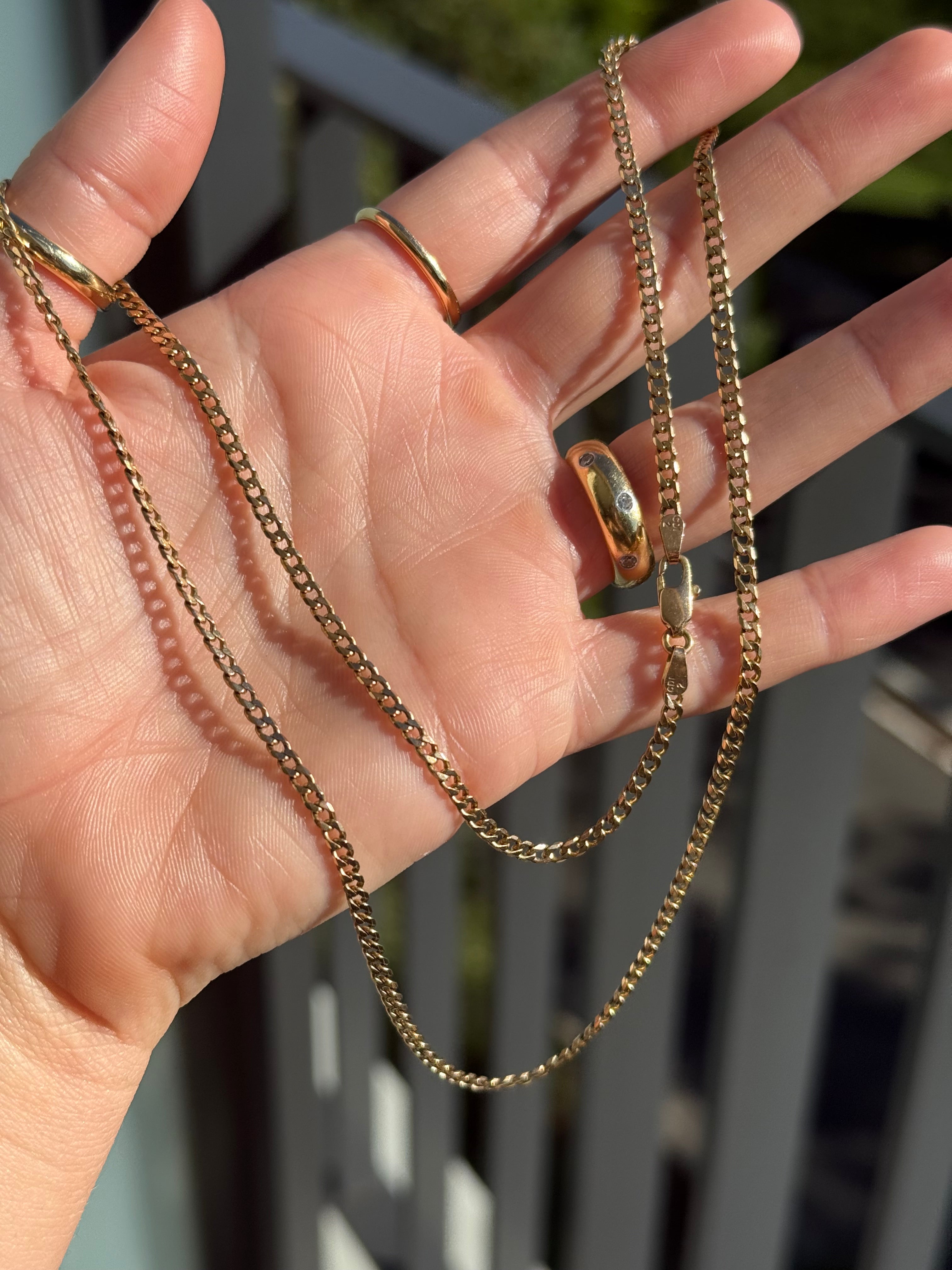 Solid Flat Square Curb