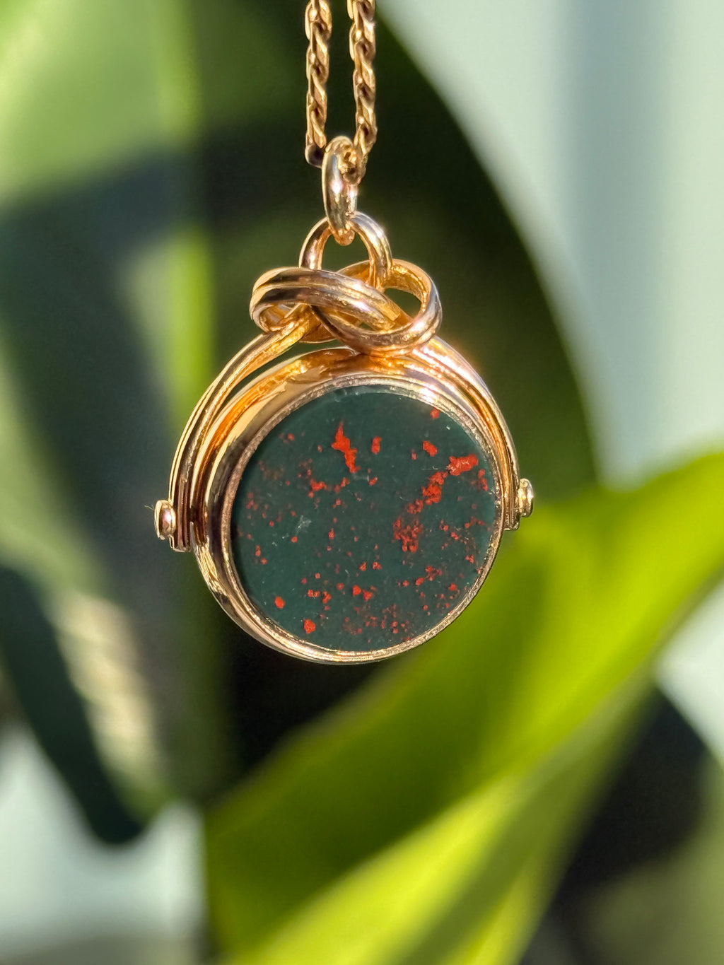 Bloodstone Carnelian Antique Talisman