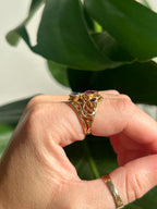 Gemstone Cluster Ring