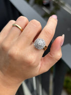 Diamond Burst Disco Ring