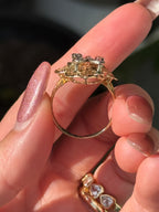 Diamond Filigree M Ring