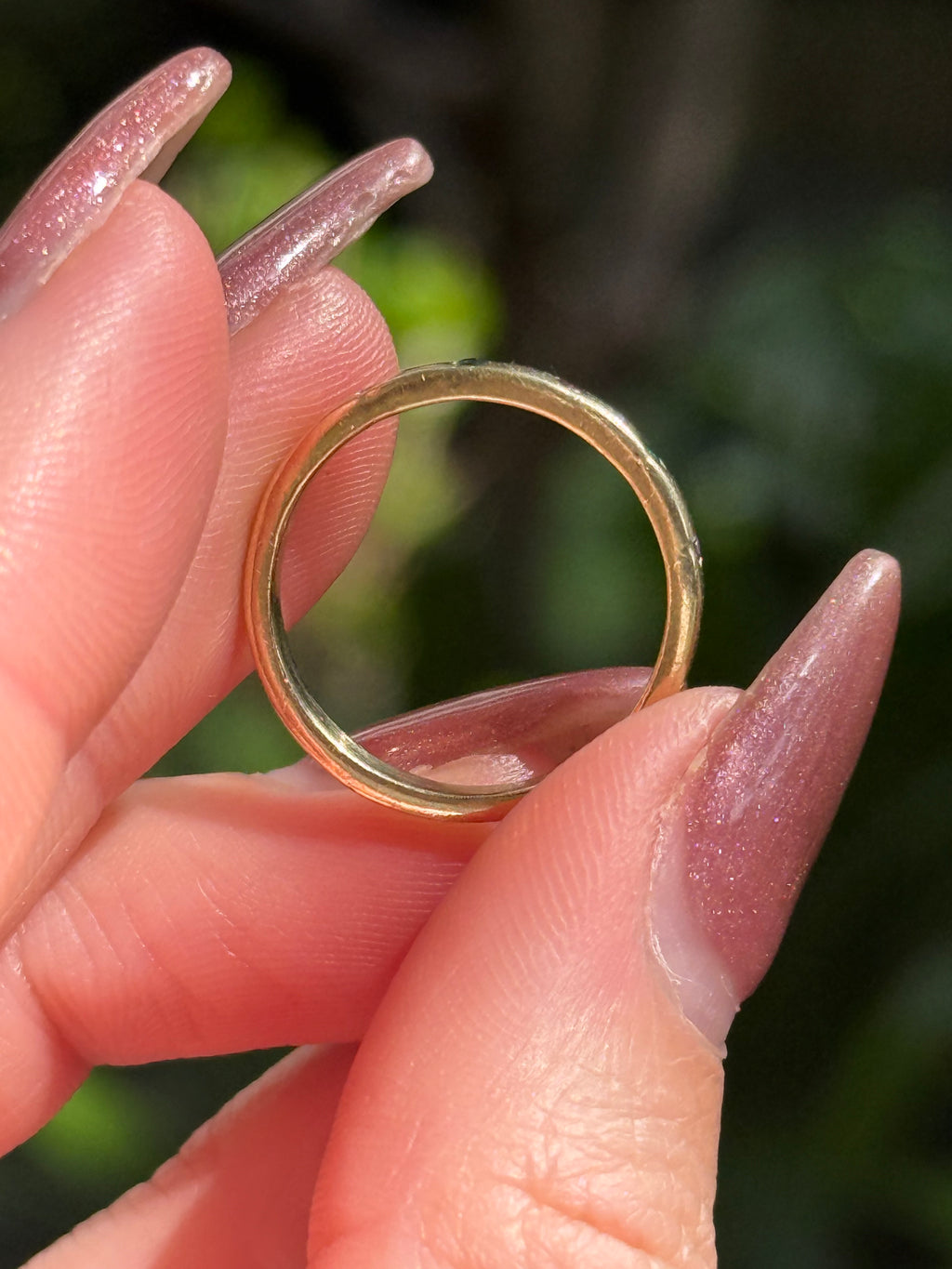 14k Multi Gemstone Band
