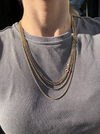 Solid Long Biker Chain
