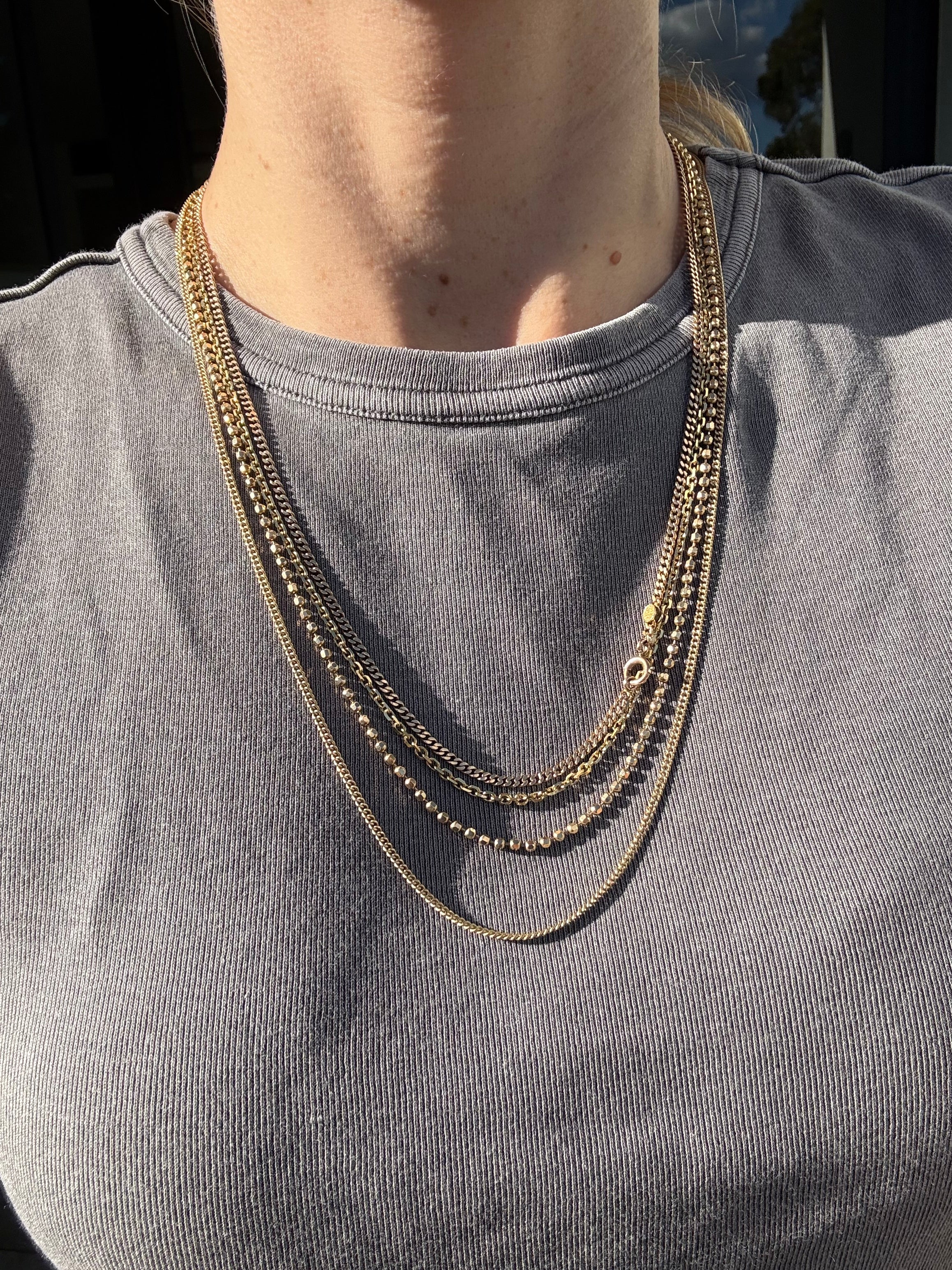 Solid Long Biker Chain
