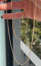 Solid Everyday Barrel Clasp Curb