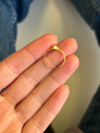 Diamond Pinky Ring