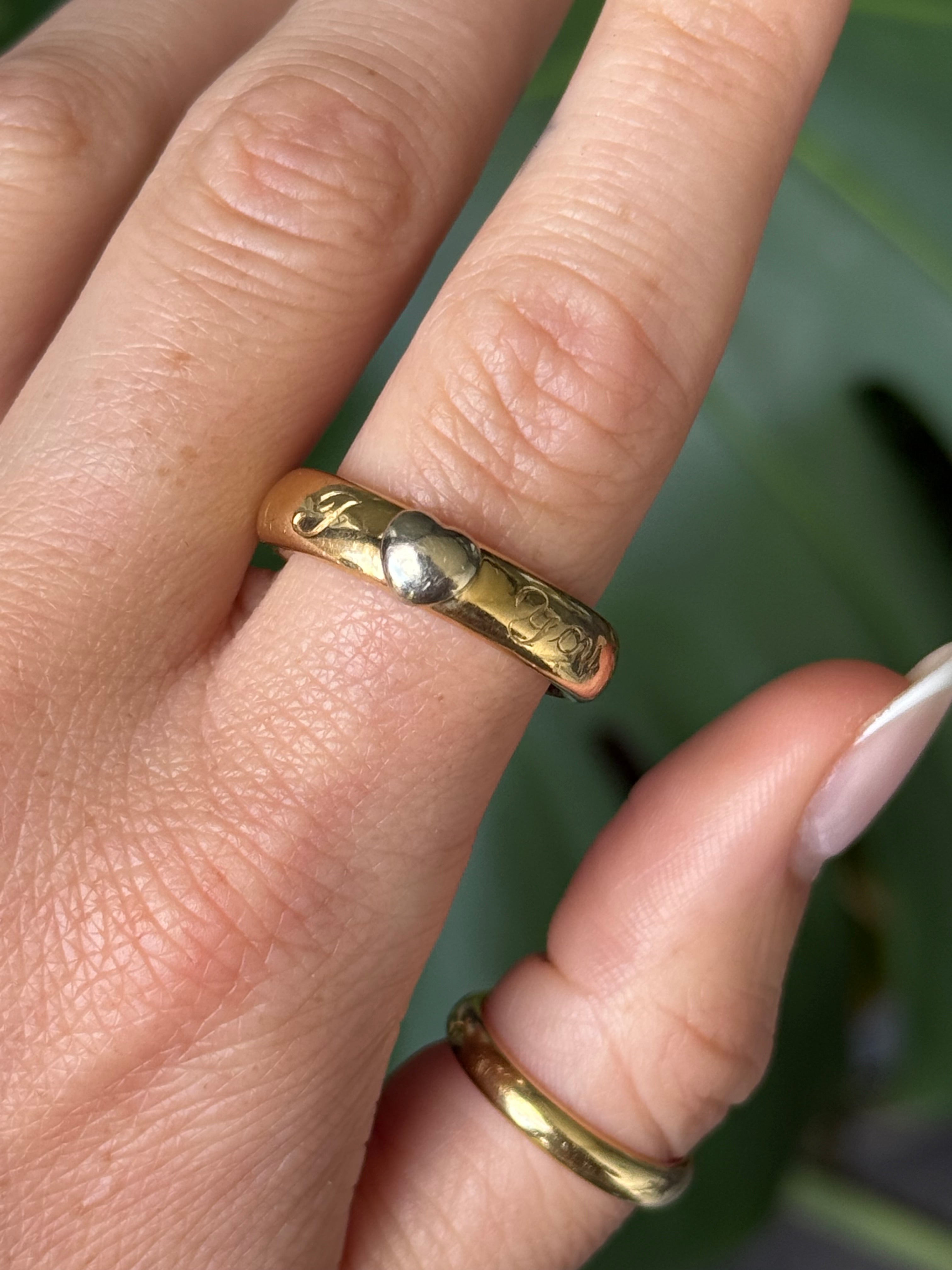 Love Heart Donut Band