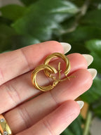 Twisted Mini Hoops