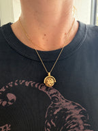 Antique Filigree Spinner Orb