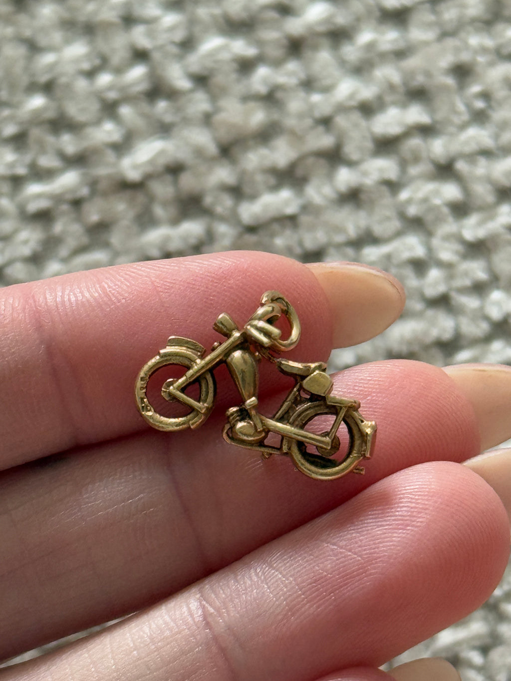 Articulated Motorcycle Charm