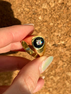 Diamond Onyx Signet
