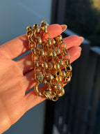 Chunky Diamond Bolt Rolo