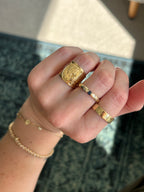 Vintage Cameo Adjustable Ring