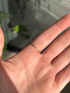 Heart Pretzel Diamond Ring