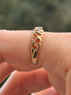 Diamond Heart Ring