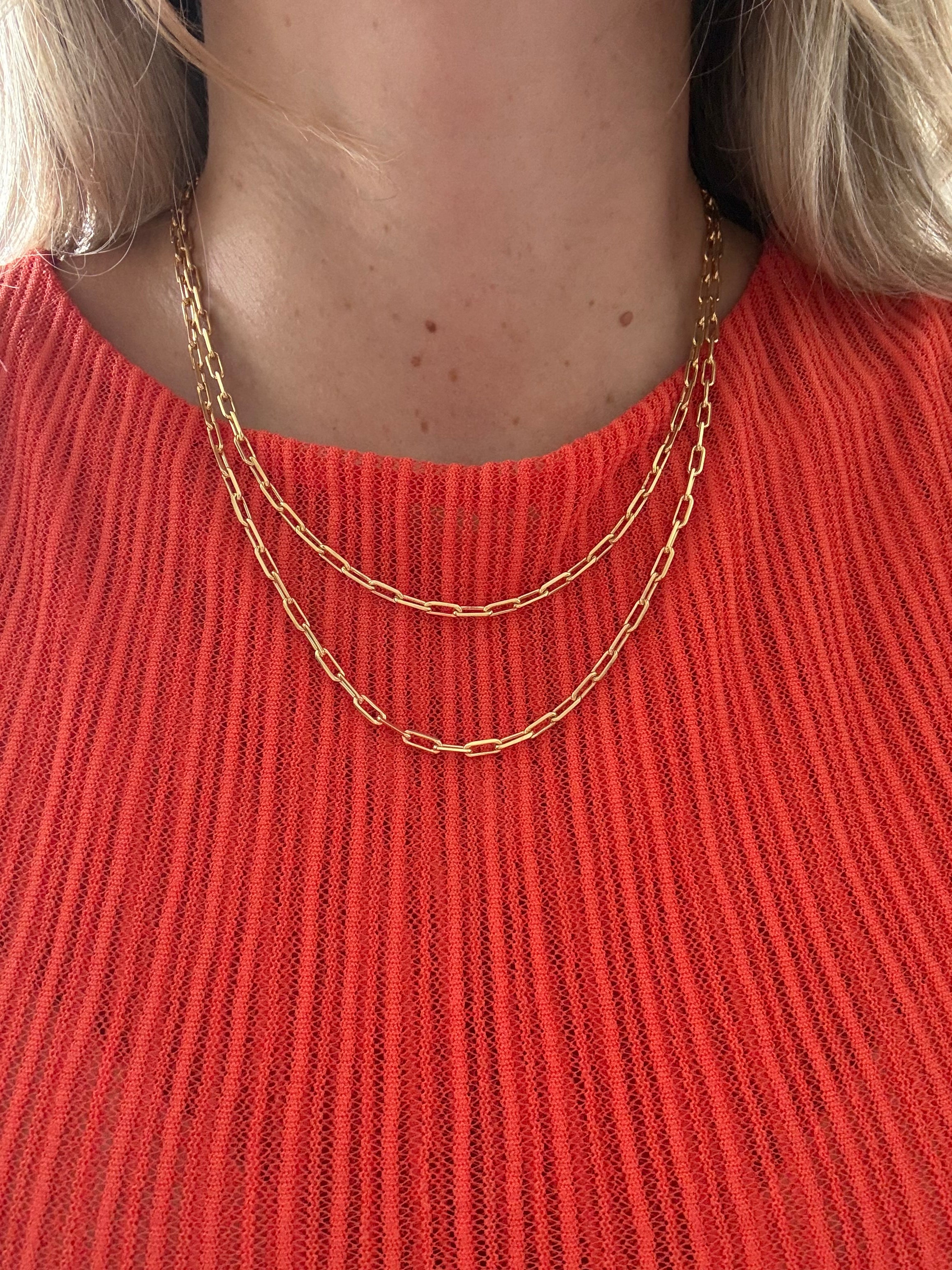 Solid New Paperclip Chain