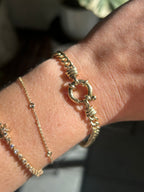Solid Curb Bracelet