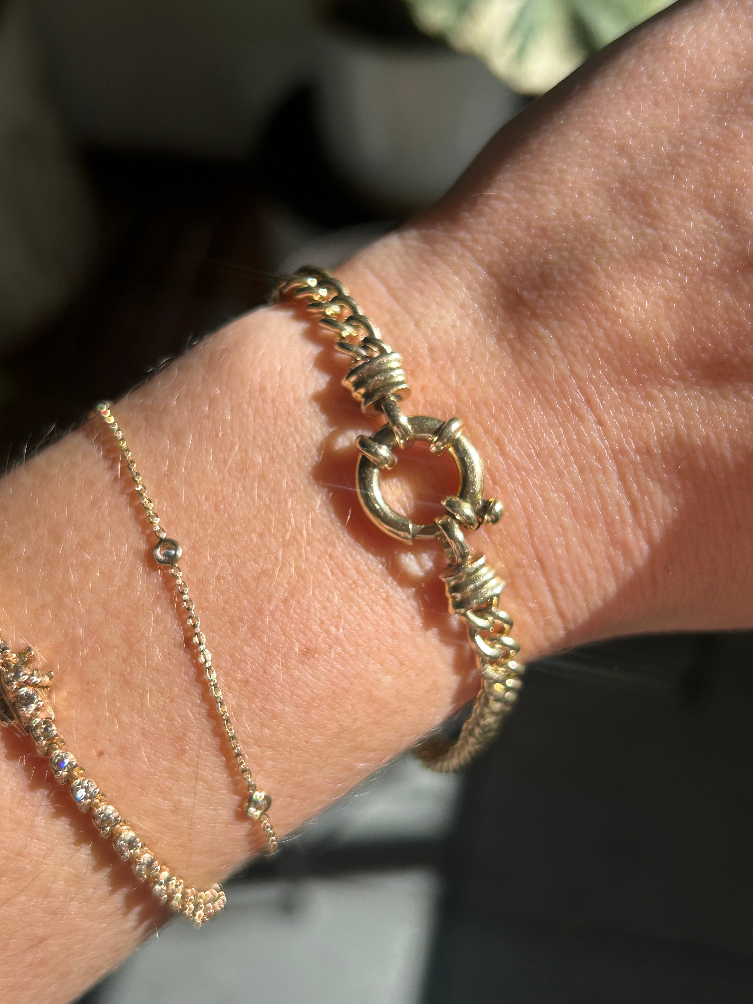 Solid Curb Bracelet