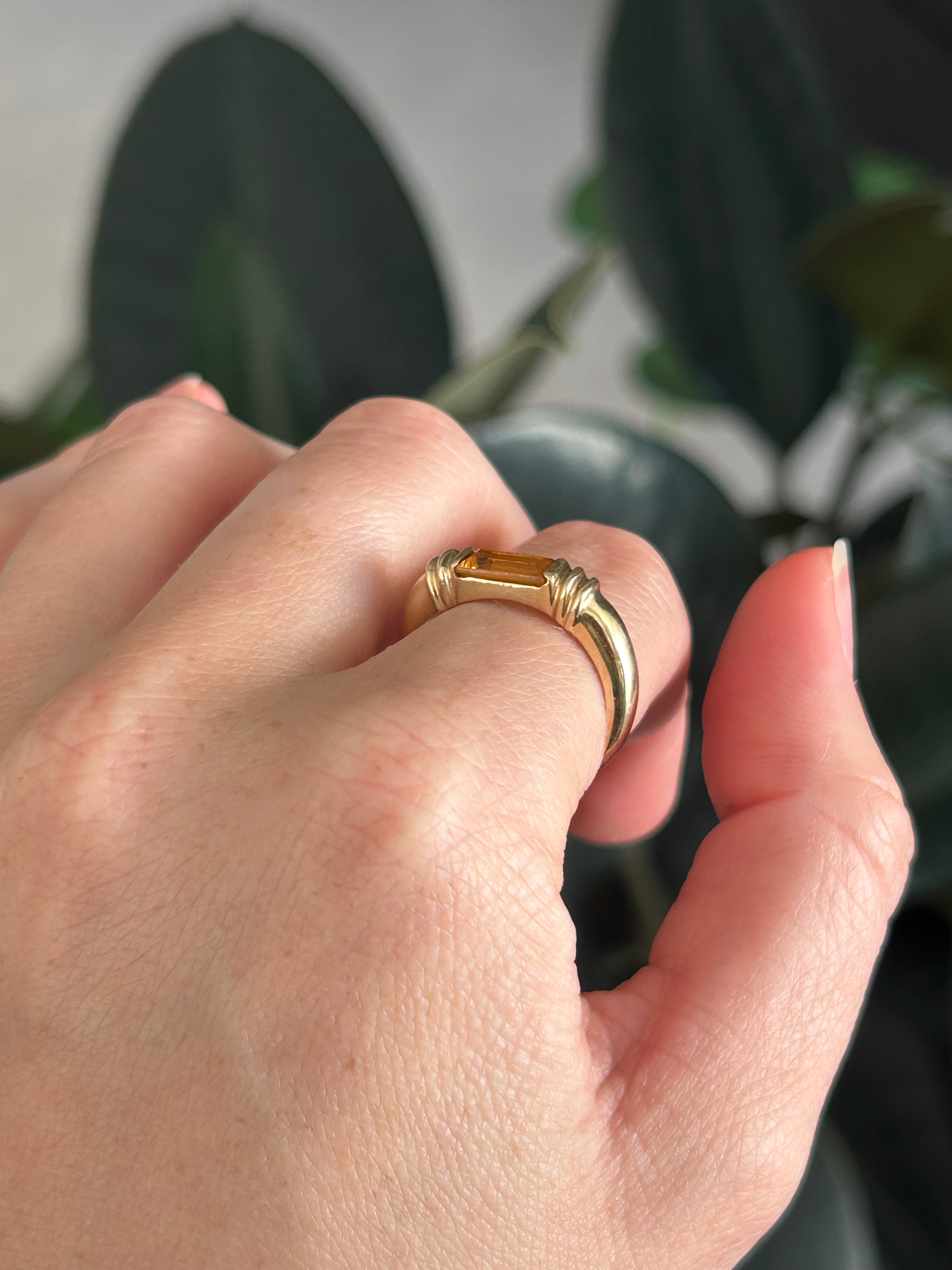 Citrine Ring