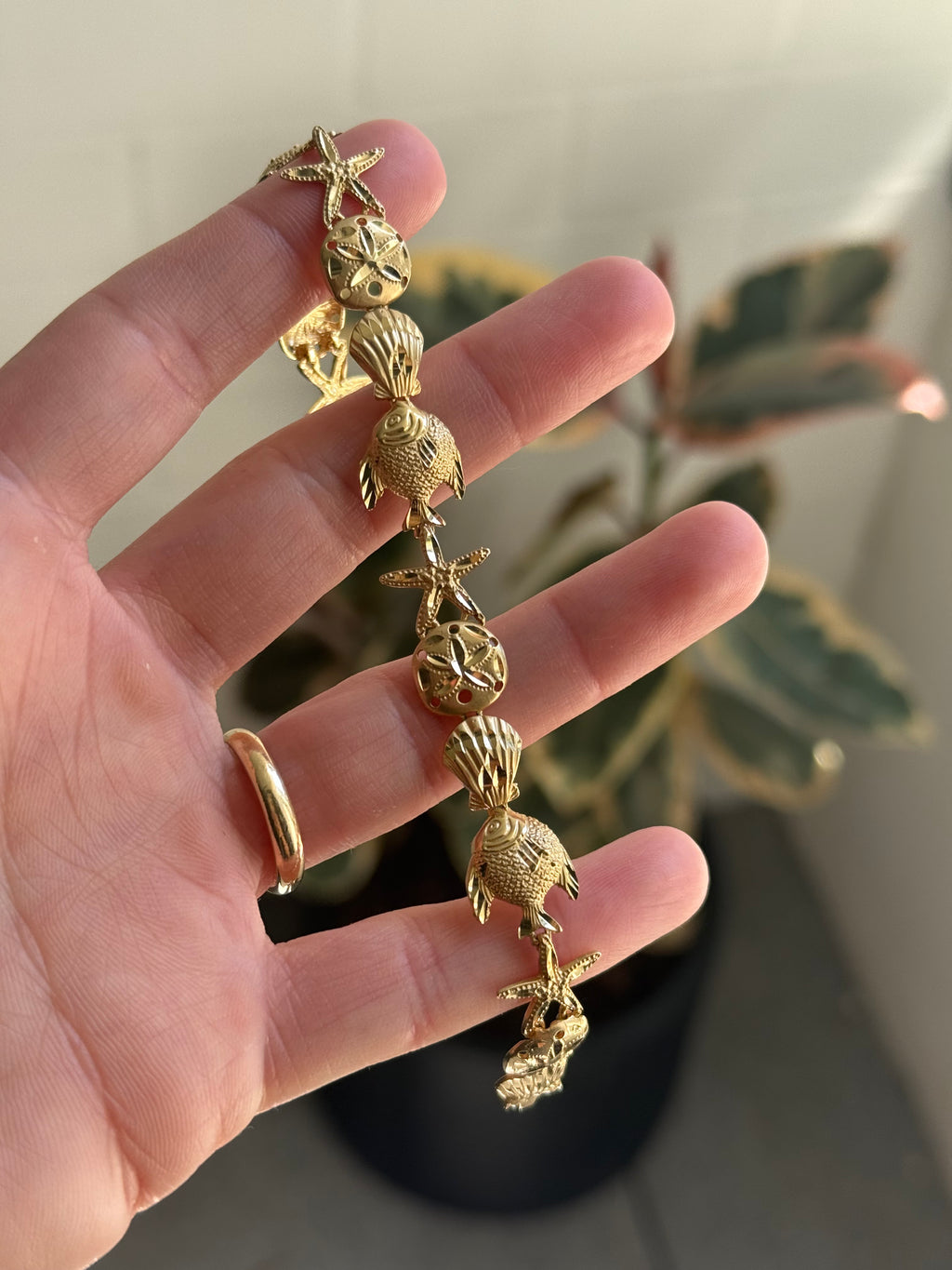 14k Mermaid Bracelet