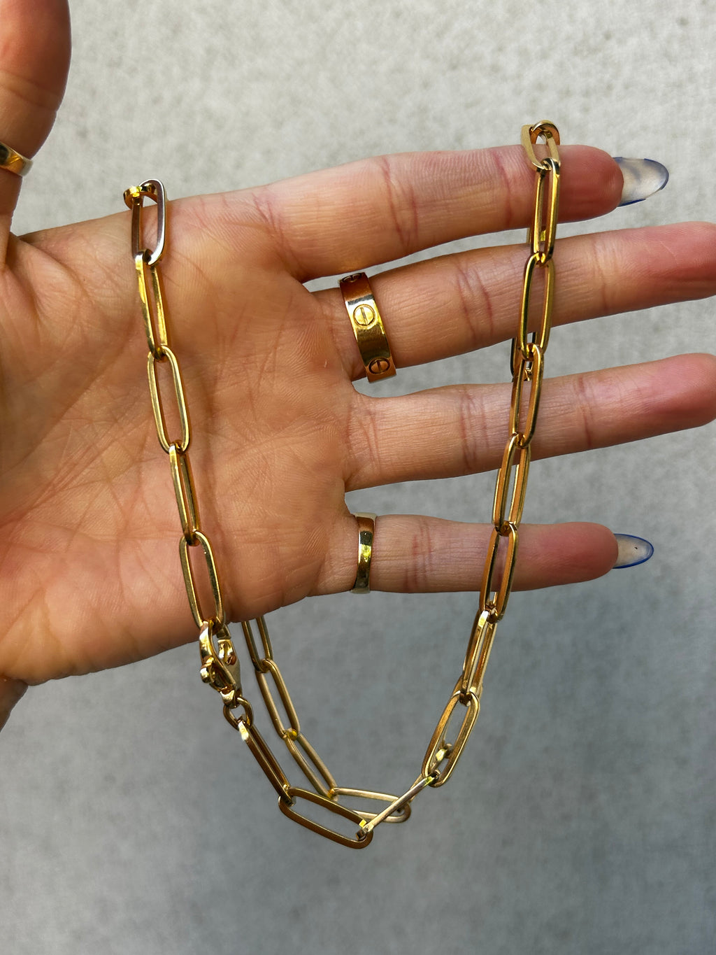 Solid Chunky Long Paperclip