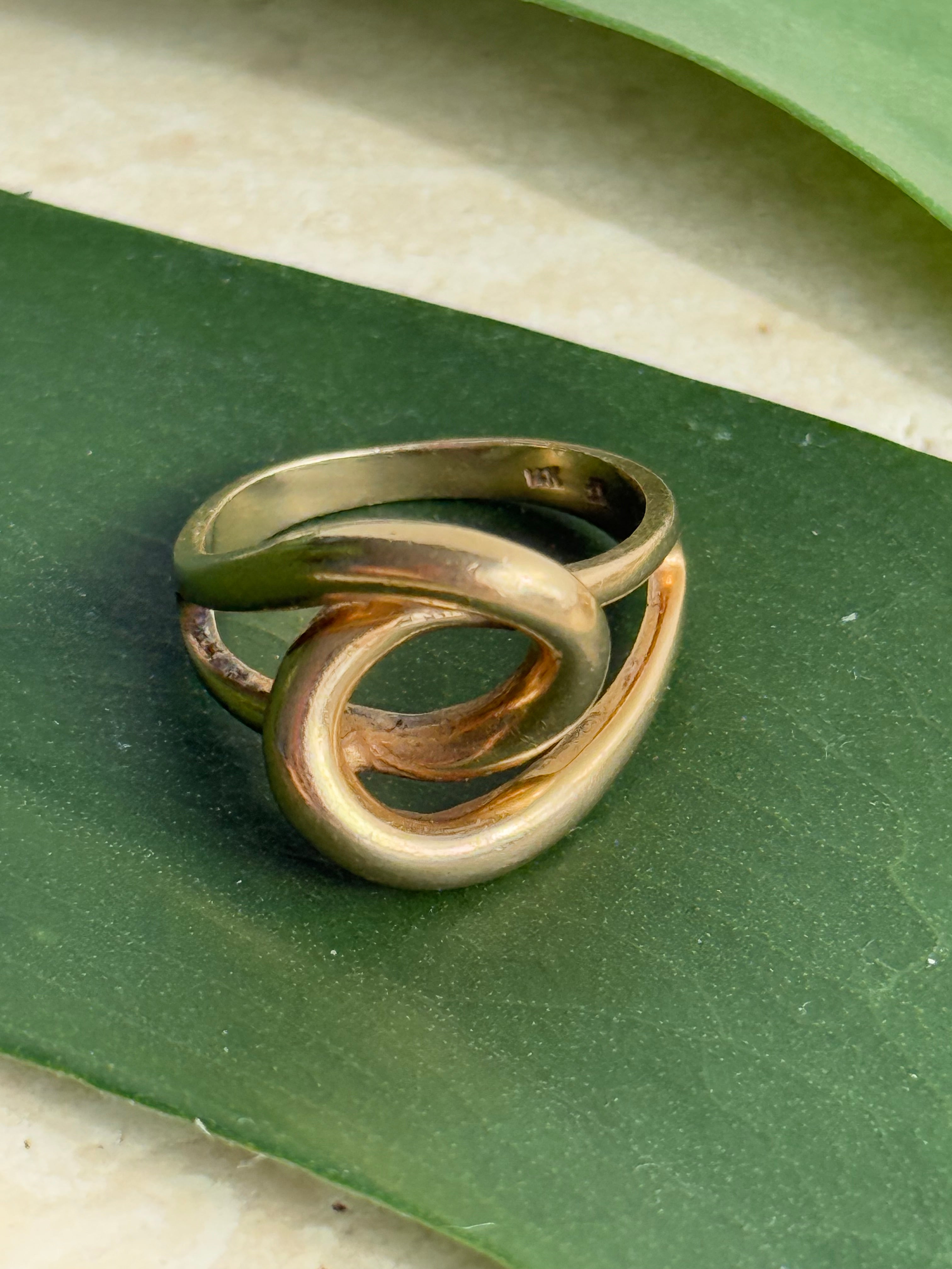 Whimsical Bypass Ring