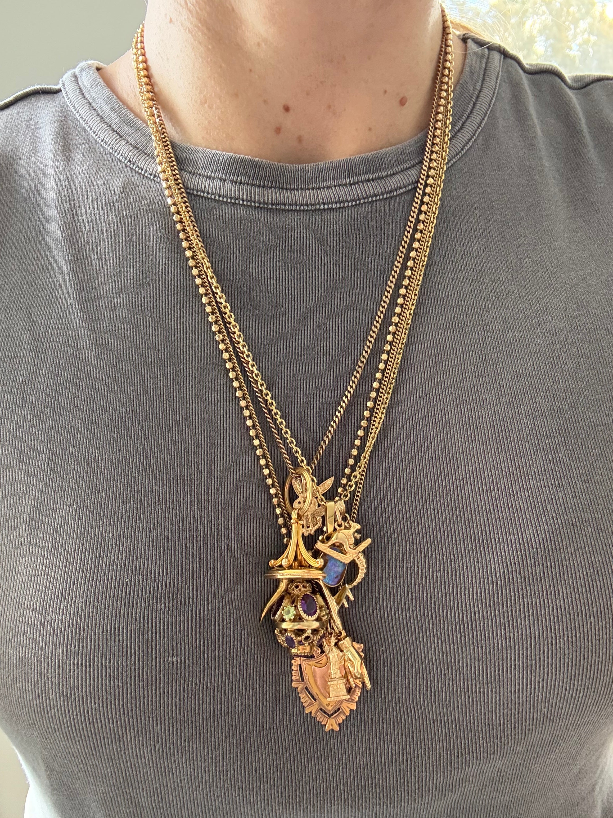 Solid Long Biker Chain