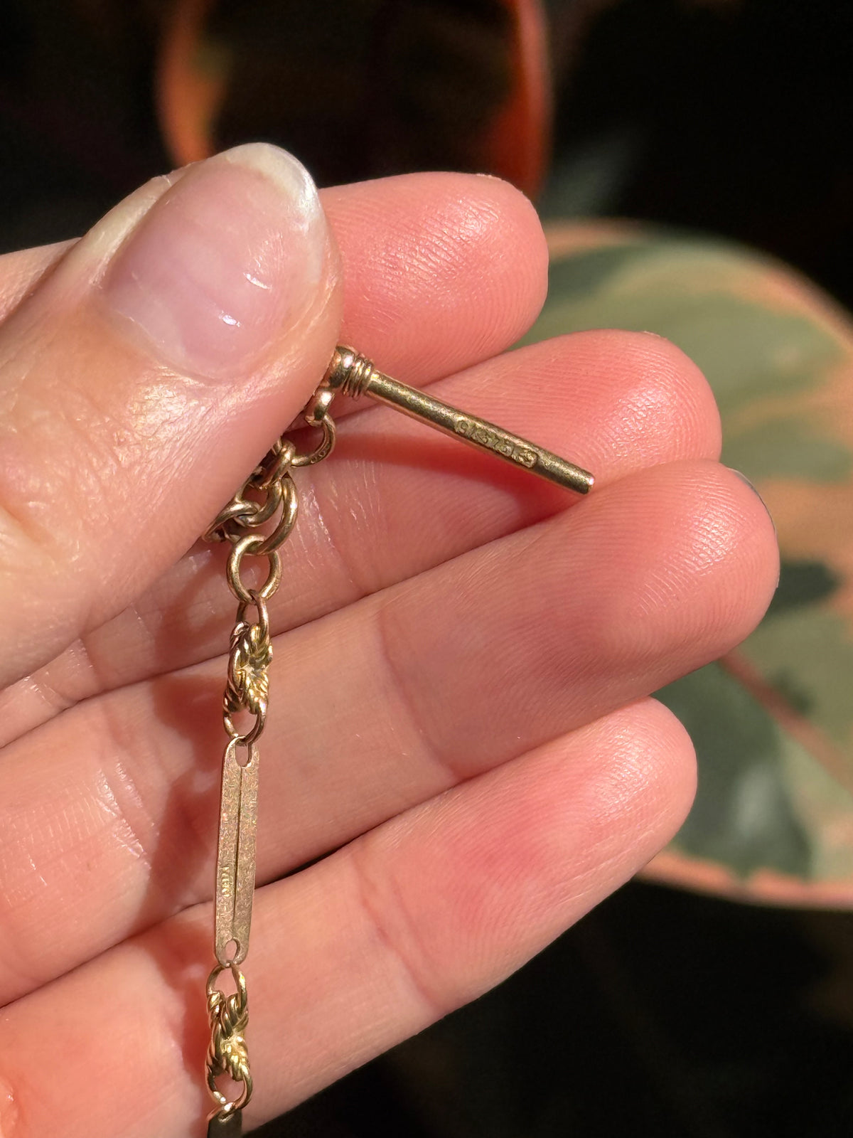 Mini Antique Fancy Love-knot Watch Chain