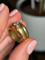 Diamond Bombe Ring