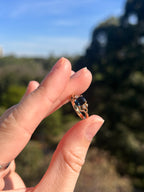 Sapphire Diamond Pinky Ring