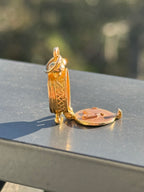 Open Clock Charm