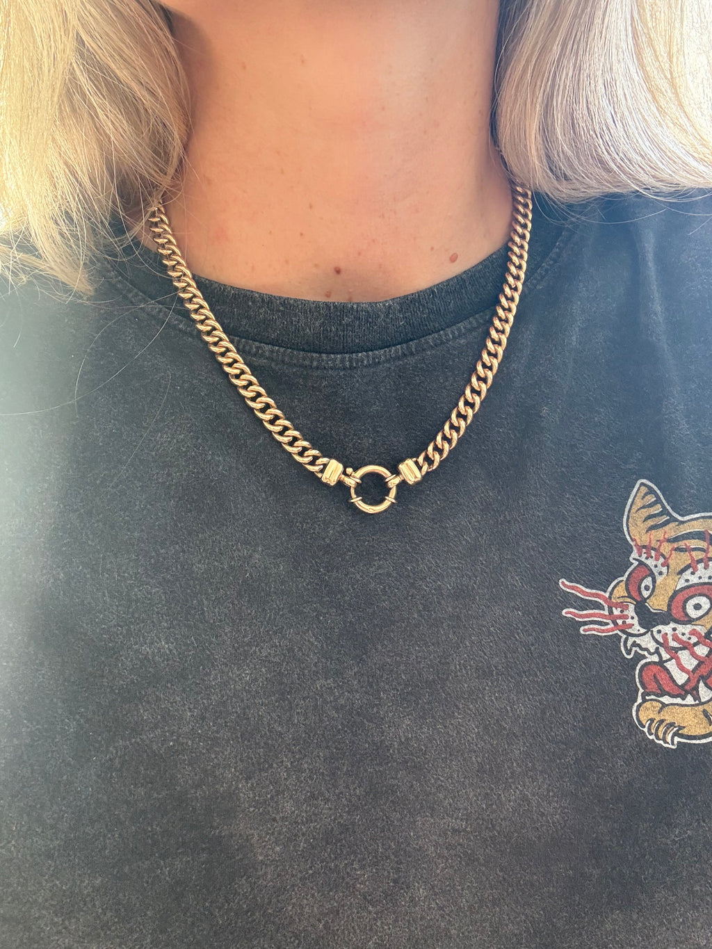 Chunky Rounded Curb Chain