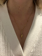 Seashell Diamond Charm