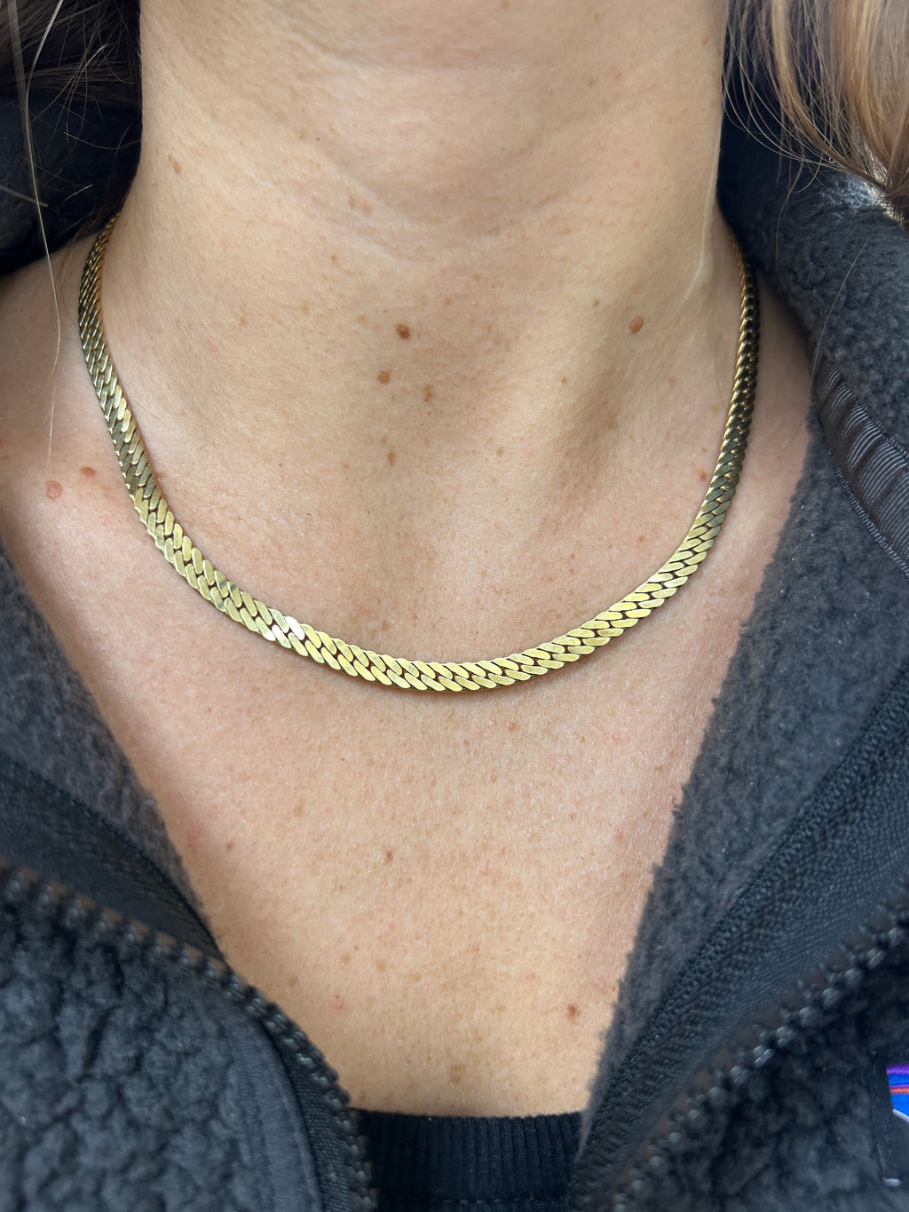 Solid Fishtail Curb Chain