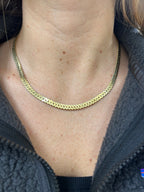 Solid Fishtail Curb Chain