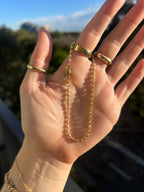 Diamond Cut Solid Ball Bracelet