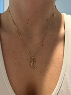 Diamond E Charm