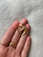 Horse Heart Charm