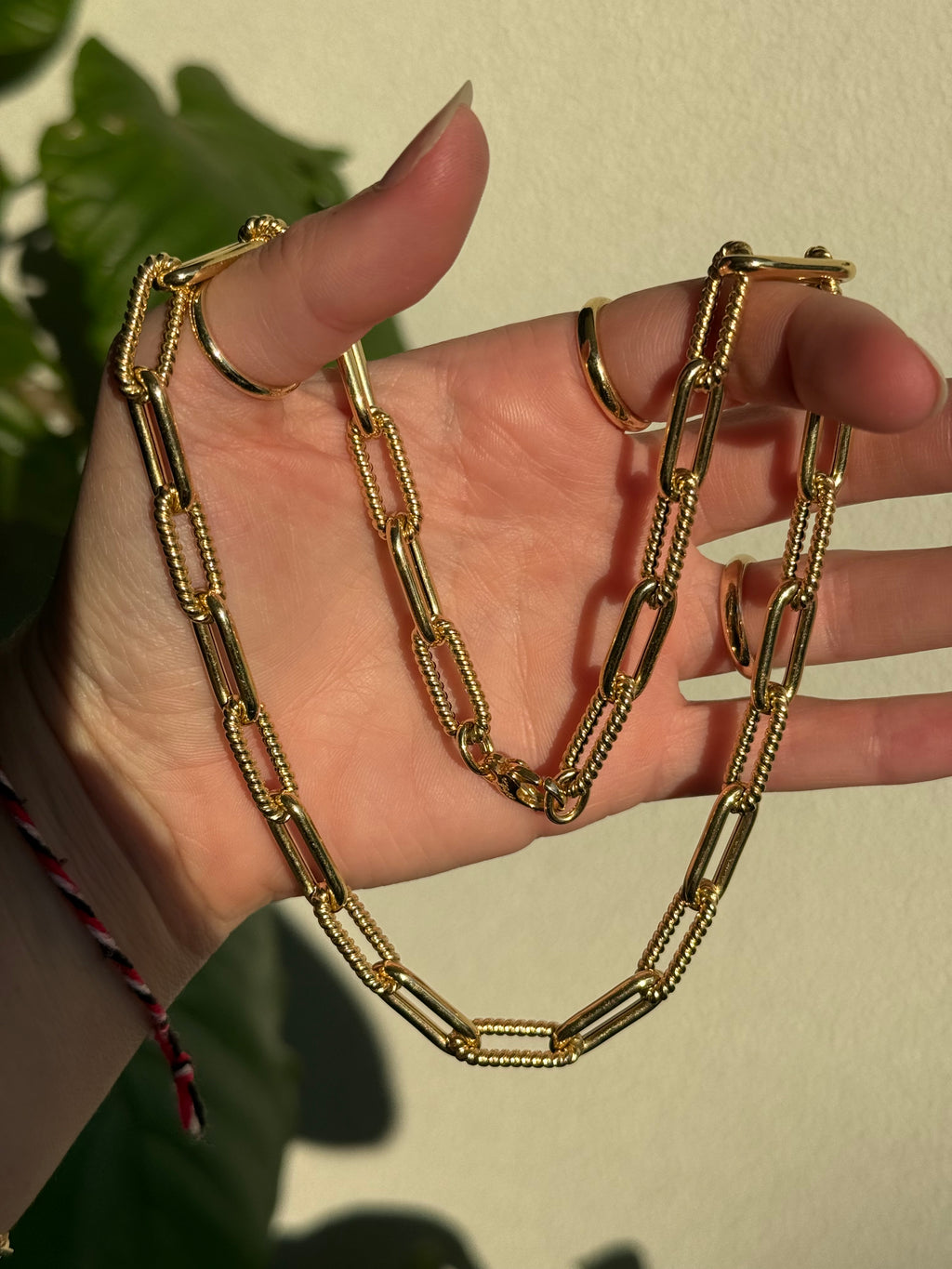 Chunky Paperclip Chain