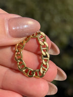 Solid 18k Mariner Ring