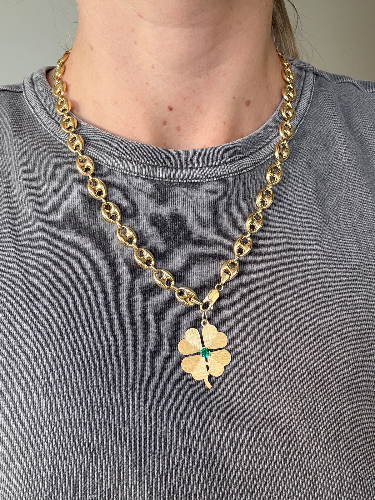 Four Leaf Clover Charm