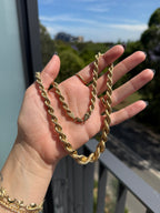 Graduated Vintage Rope Chain